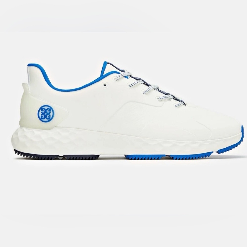 Mens New G/Fore MG4+ Golf Shoe 'Snow Surf' White Blue GMF000014-S/SUR size 12